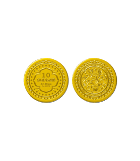 GGG 10 DINAR 999 D38MM