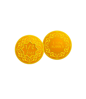 GG Gold 1/2 DINAR 2.125G (AU999.9) D1